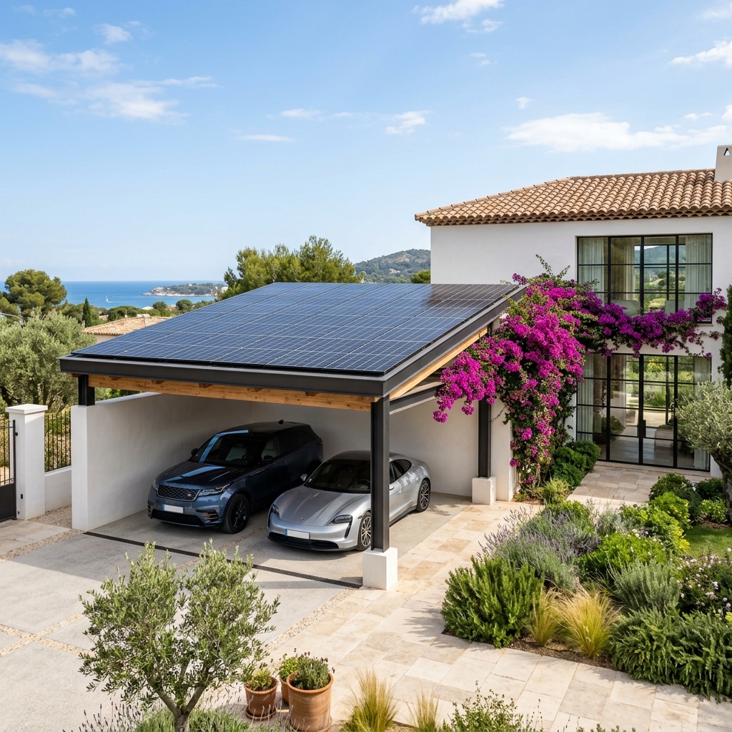 Modern Solar Carport